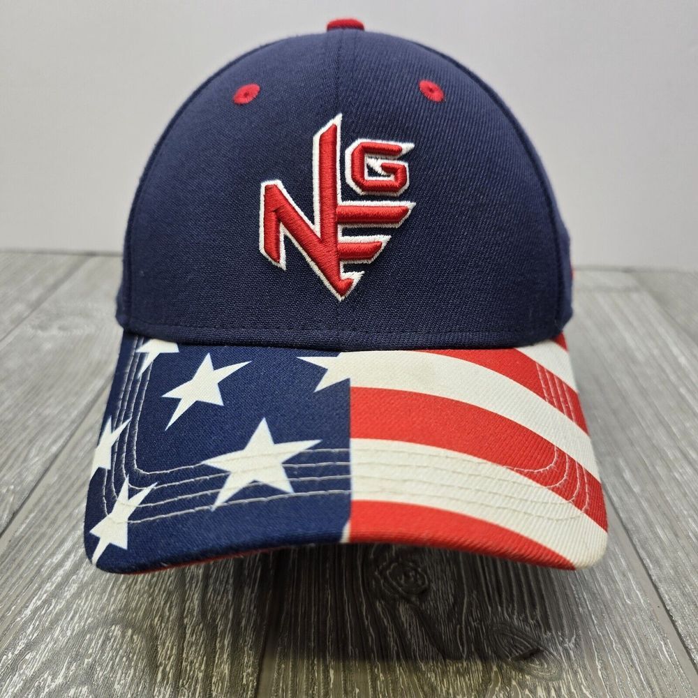 New Loudmouth Golf New ERA Stars And Stripes USA Fitted L/XL Hat/Cap
